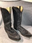 Mens Durango Boots Size 13 D Black Leather Pull On Western Cowboy Boot