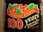 MAHALO HAWAII Coca Cola Bottle - 100 Years in Paradise - Hibiscus Flower Lei