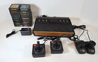 Atari 2600 6-Switch System Bundle w/Console, 18 Games, Joysticks, Paddles & More