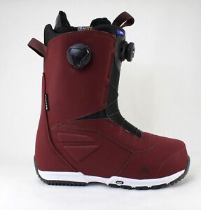 Burton Ruler Boa Snowboard Boots, Men's Size 8.5, Almandine New 2024