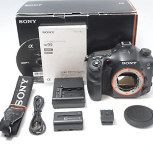 Sony Alpha α99 Digital SLR Camera Body SLT-A99V Black Excellent All accessories