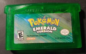 Pokemon Emerald - GAME ONLY - NINTENDO Gameboy Advance  - New battery & Saves!!