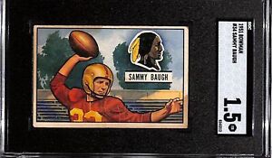 1951 Bowman #34 Sammy Baugh SGC 1.5 - Redskins