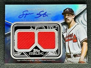 New Listing2024 Topps Sterling Spencer Strider Sterling Seasons Game Used Jersey Auto 17/25
