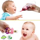 Gedebey Baby Fruit Feeder Pacifier 3 Pack, 2 Silicone Baby Pacifier 1Food Spoon
