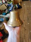Antique nautical ship boat bronze brass bell bracket fire engine collectible