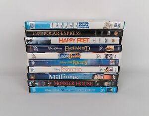 Disney - Pixar - & Family Movies DVD (Lot of 10)