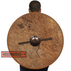 Huge 30 Inches Handcrafted Viking Norse Age Legacy Battle Round Medieval Shield