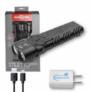 SureFire Stiletto PRO II (PLR-C) Multi-Output Rechargeable Flashlight (1500 Lm)