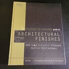 The graphics standards guide to architectural finishes masterspec Hardcover Book