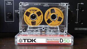 Audio Reels Cassette Tapes TDK Reel to Reel New Cassette
