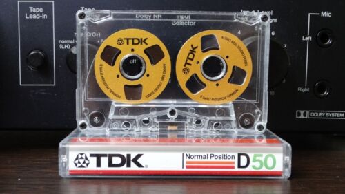 Audio Reels Cassette Tapes TDK Reel to Reel New Cassette