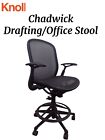 Knoll Chadwick Executive Office Stool/Chair - Black Mesh