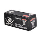 6 Booklets Skull Pattern Hornet 44MM* 5 Meters Gummed Cigarette Rolling Papers