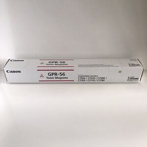 New ListingGenuine Canon 1001C003AA GPR-56 Magenta Toner Cartridge Sealed Free Shipping