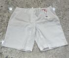 Vineyard Vines Women’s Every Day Shorts White Cotton Blend Size 10 NWT