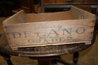 Vintage Fancy Delano District grapes wooden crate California
