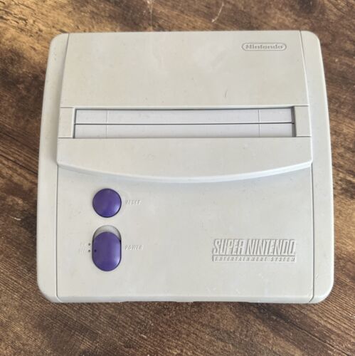 Super Nintendo Entertainment System MINI SNES Jr Console 2 Only Tested No Return