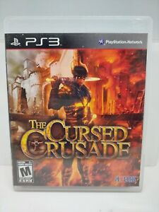 The Cursed Crusade PS3 (Sony PlayStation 3, 2011) CIB COMPLETE