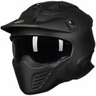 ILM Seller Refurbish Open Face 3/4 Motorcycle Half Helmet Moped ATV Scooter DOT