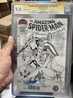 New ListingAmazing Spider-Man Renew Your Vows #2 Sketch Cover CGC SS 9.8 Signed by Stan Lee