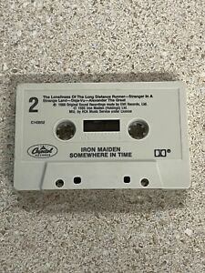 Iron Maiden - Somewhere In Time Cassette Only Used