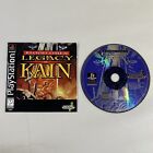 Blood Omen: Legacy of Kain (Sony PlayStation 1, 1996) Disc & Manual Only!