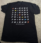 Vintage 90s Friends TV Show NBC Experience Store T-Shirt Size Large Black @133