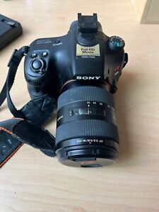 Sony Alpha A65 Digital SLR Camera w/3.5-5.6/16-105 Sony Zoom lens+GEAR