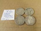 $1 face~Standing Liberty Quarters~1925-1930~90% Silver~.77 tr~Free Ship~Lot 12!