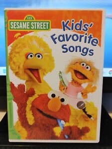 Sesame Street: Kids Favorite Songs (DVD, 2008) NEW, Sealed
