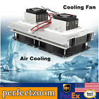 Thermoelectric Peltier Refrigeration Cooling System Cooler Fan DIY Kit 15A