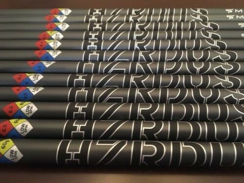 New Project X HZRDUS Smoke Black 3 & 5 Wood Shafts With Grip & Adapter Installed