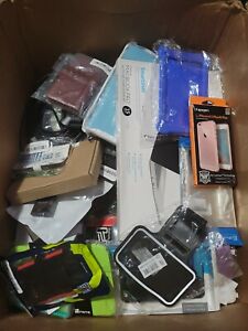 mixed electronics lot - OtterBox speck iphone galaxy Samsung apple 50+ items
