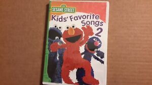 Sesame Street - Kids' Favorite Songs 2 - DVD - VERY GOOD