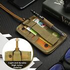 US Tactical ID Card Holder Hook & Loop Patch Badge Organizer with Neck Lanyard