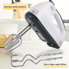 Electric Hand Mixer Handheld Blenders Whisk 7 Speed Stainless Steel Attachment