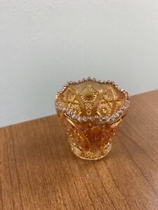 Imperial Carnival Glass Toothpick Holder Vintage