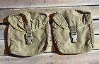 QTY (2) PARA-X IFAK Pouch USMC Coyote Individual First Aid Kit Pouches USED