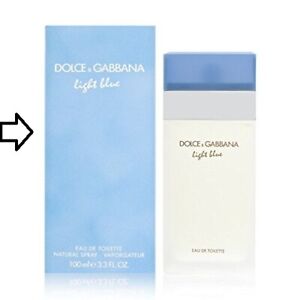 Dolce & Gabbana Light Blue  3.3 oz / 3.4 oz EDT Spray for Women Brand New Sealed