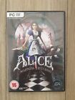 Alice Madness Returns 2011 PC CD-ROM DVD Free Postage