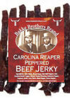 Lot of 7 Carolina Reaper Extremely Hot Premium Bakke Brothers Beef Jerky 7oz