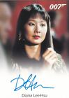 James Bond Female Full Bleed Autograph Card signed by Diana Lee-Hsu