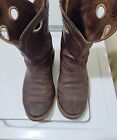 Ariat Cowboy Boots Brown Leather Men's Size 11 EE