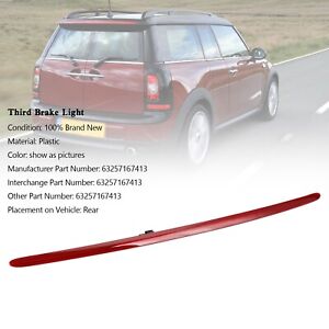 Third Brake Light w/ Red Lens 63257167413 For Mini Cooper R55 Wagon RM (For: More than one vehicle)