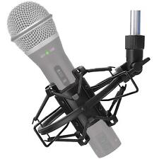 Q2U USB/XLR Microphone Shock Mount Holder for Reduces Vibration and Noise, Su...