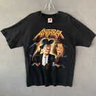 Anthrax Vintage T-Shirt Adult Large Among The Living / We've Come For You Mens