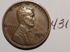 1921-S Lincoln Wheat Cent       #431