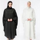 Muslim Women Overhead Pullover Hijab Dress Arab Islamic Long Tops  Abaya