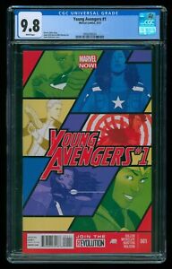 YOUNG AVENGERS (2013) #1 CGC 9.8 1st APPEARANCE NEW TEAM AMERICA CHAVEZ